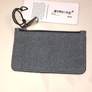Aimee Kestenberg Melbourne CC Wallet Color Dark Denim & Silver Tone Hardware NWT